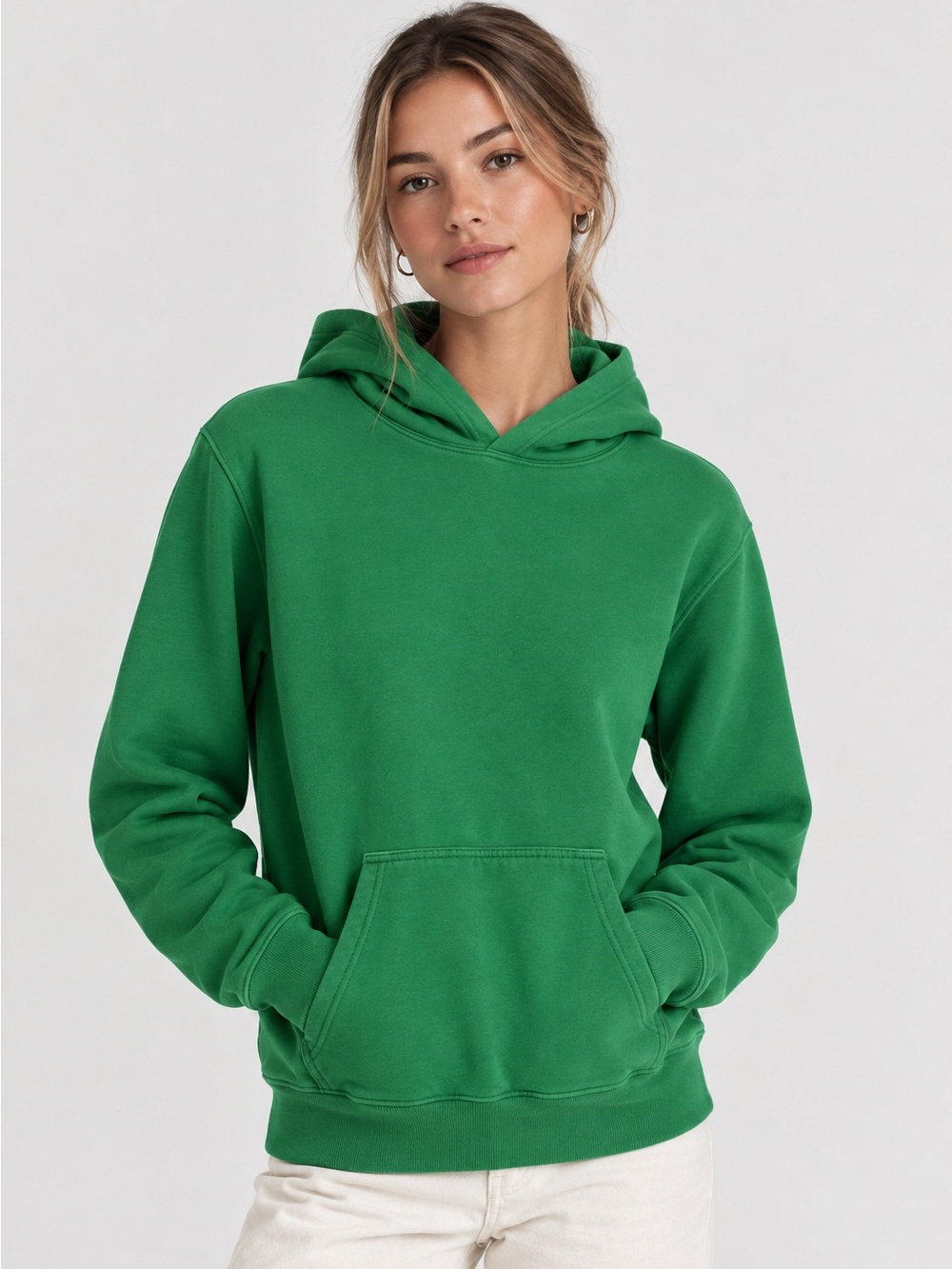 Aritzia Green Pullover Hoodie